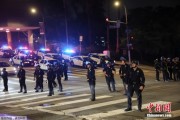 东华摘易约200名海军陆战队士兵进驻洛杉矶 开始执行警戒守卫任务